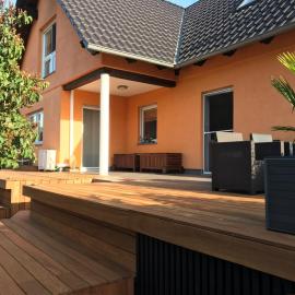 Cumaru Terrasse in Genthin